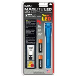 Maglite 2 Cell AA Mini Flashlight Red SP2203H