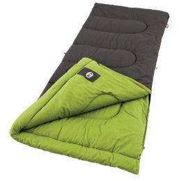 Coleman Duck Harbo75x33 In Rectangle Sleeping Bg Brown/Green