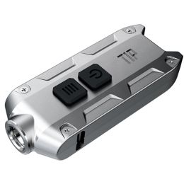 Nitecore TIP Rechargeable Keychain Light-Gray