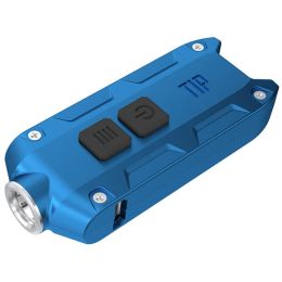 Nitecore TIP Rechargeable Keychain Light Blue