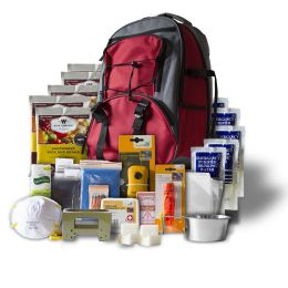 Wise Foods 5 Day Survival Backpack (Red)