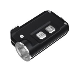 Nitecore TINI 380 Lumen USB RCHRGBL LED Keychain Light Black
