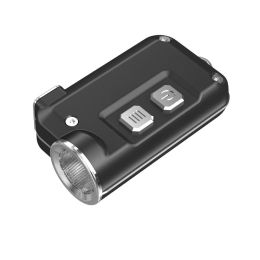 Nitecore TINI 380 Lumen USB RCHRGBL LED Keychain Light Gray