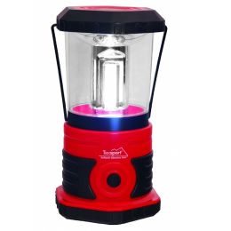 Texsport 600 Lumen LED Camp Lantern - Black/Red