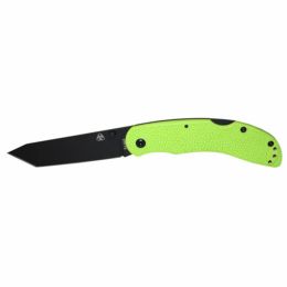 Ka-Bar Kharon Folder 3.4 in Black Blade Zombie Green GFN