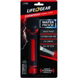 Life+Gear BA38-60633-RED 120-Lumen Stormproof Signal Light