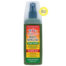 BugBand Deet-Free Insect Repellent Pump Spray Bottle 6 Ounce