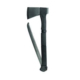 Compact Axe S.S. Blade w/Folding SawClam