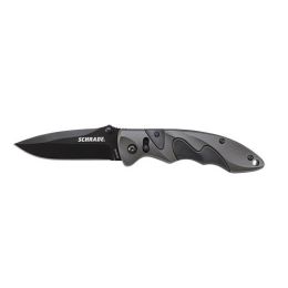 Grey Aluminum Hndl w/Black InsertsCP