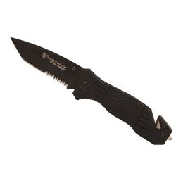 Black BladeRubber Coated Alum HandleBxd