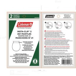 MANTLE SOCK INSTACLIP TAB 2PK