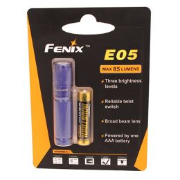 E05 LED Flashlight w/battery