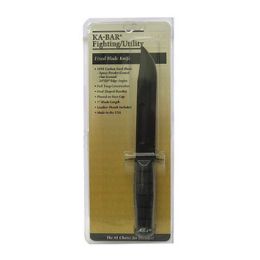 Black 7" Fixed Straight Clam