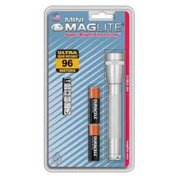 Mini Maglite AA Blister Silver