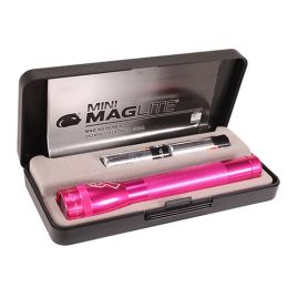 MINI MAGLITE AA Pres Box NBCF PINK