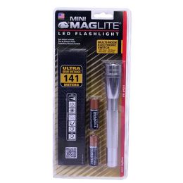 2 AA LED Gray Pewter