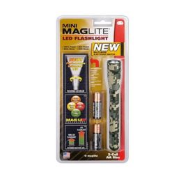 LED Mini Maglite 2-Cell AA Holster Pk UCP