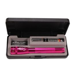 3 Cell AA MM LED Flashlight PBNBCF PINK
