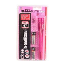 3 Cell AA MINI MAG LEDNBCF PINK Blister