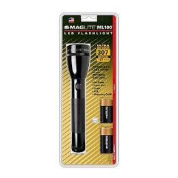 ML 100 2-Cell C LED Blister Pack Black