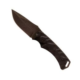 Fixed Blade Stone Wash Drop PointBoxed