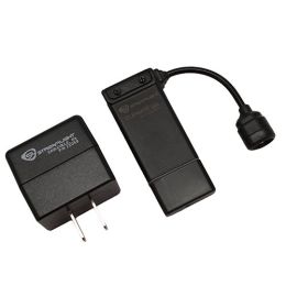 Clipmate USB w/120V ACBlkWht & Red Led