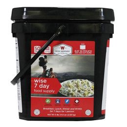 Wise 7Day FoodSupplyBucket CampingPouches